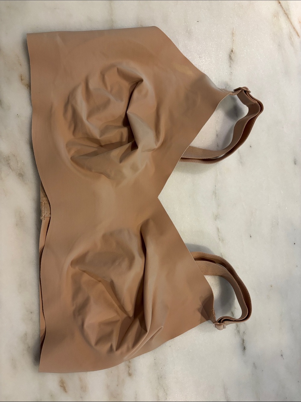 Knix by Knixwear Wireless Revolution Scoop Bra warm sand size 6